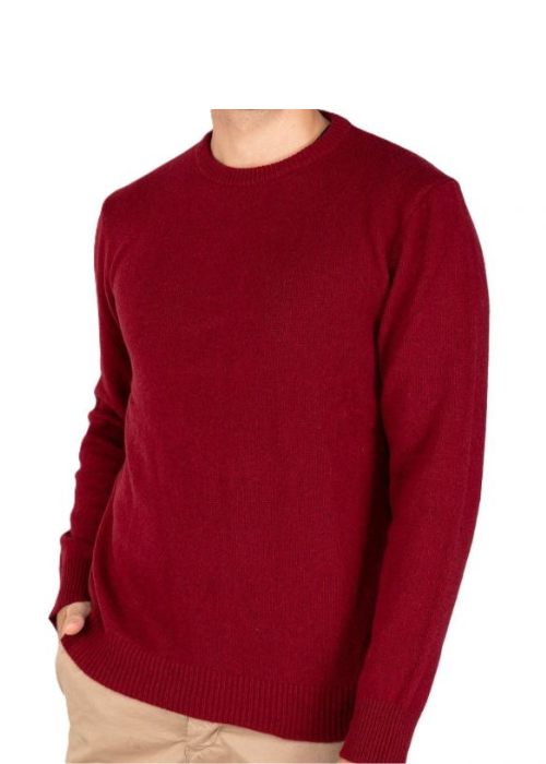 Maglia Uomo Girocollo Cashmere Rigenerato Finezza 7-9