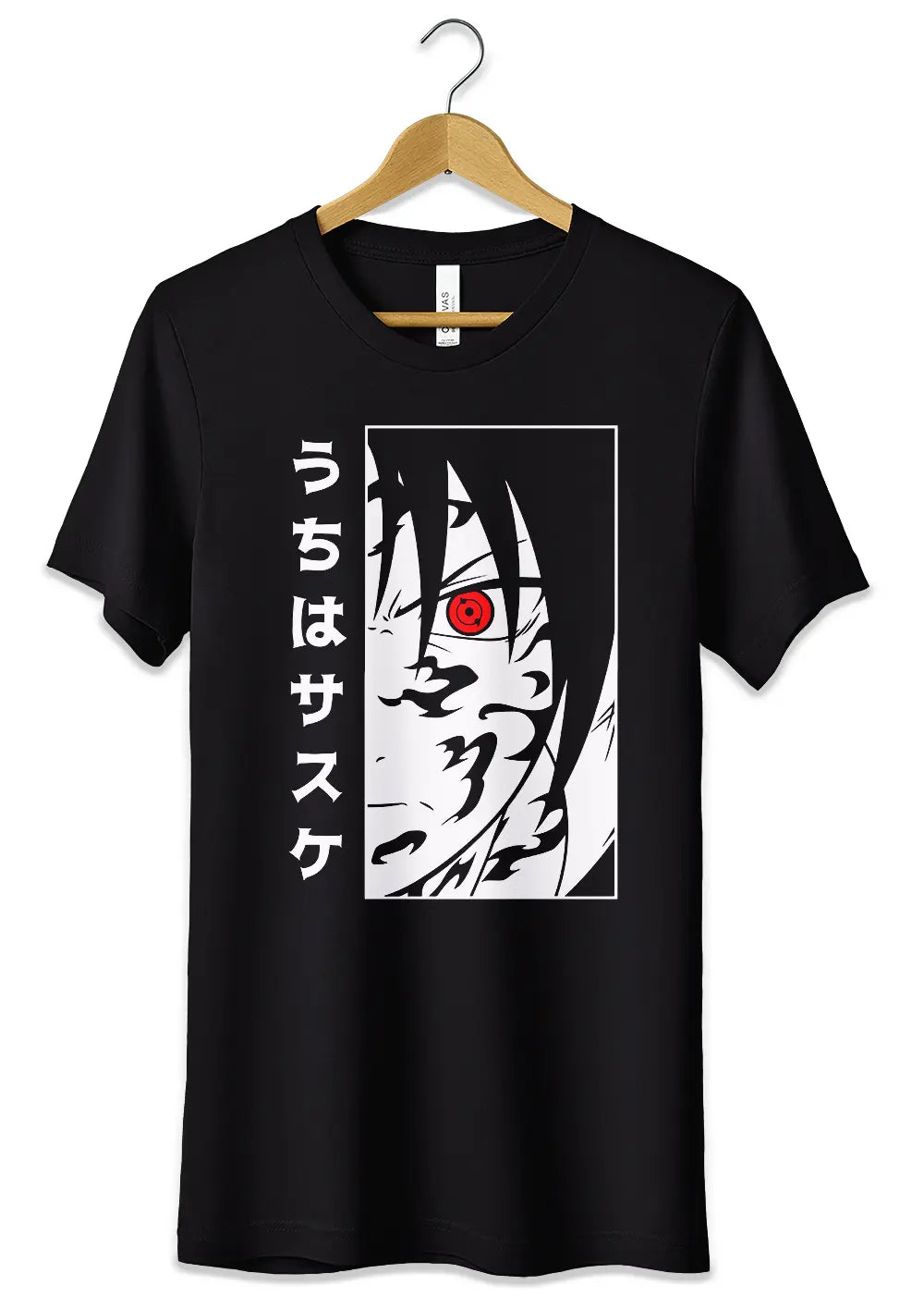 T-Shirt Maglietta Sasuke Naruto Anime Manga-0