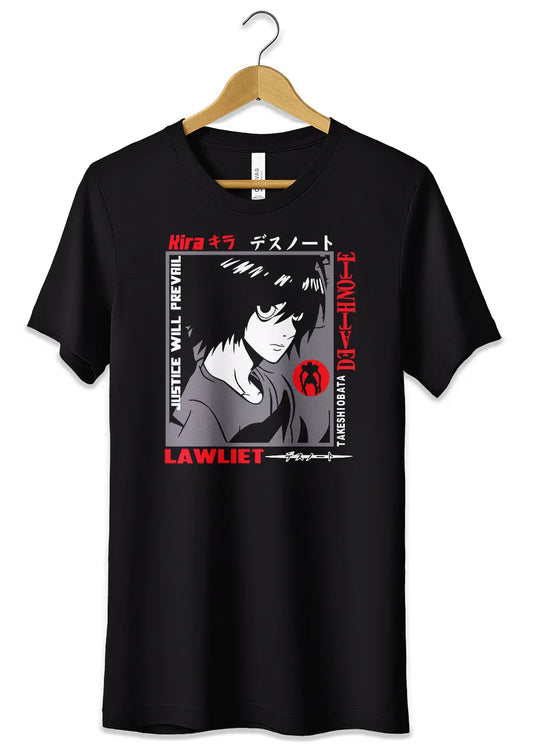 T-Shirt Maglietta Death Note Anime Takeshi Obata-0