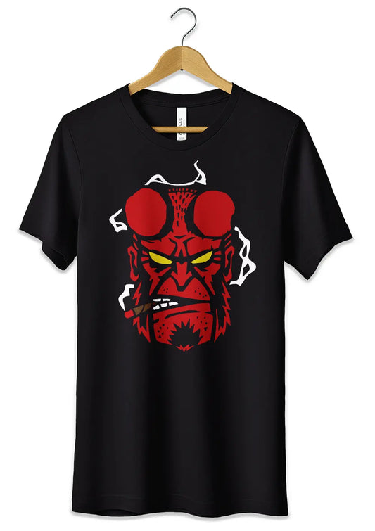 T-Shirt Maglietta Supereroi Hellboy-0