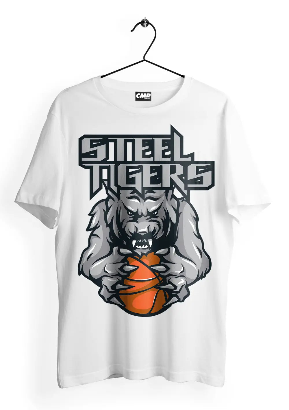 T-Shirt Maglietta Steel Tigers Urban Style Unisex-0