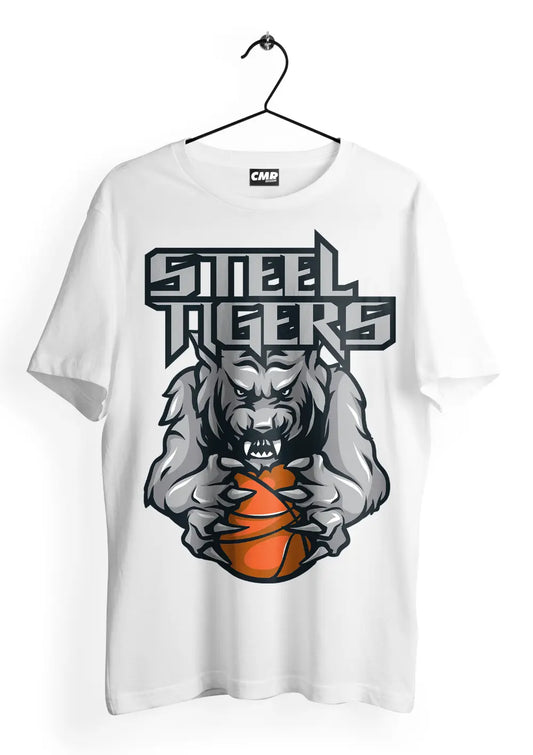 T-Shirt Maglietta Steel Tigers Urban Style Unisex-0