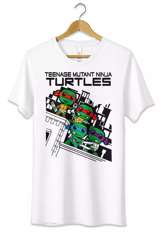 T-Shirt Maglietta Tartarughe Ninja Cartoni Animati-0